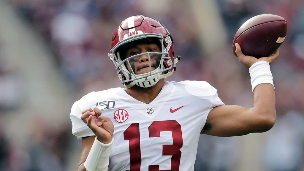 2020 NFL Draft: Tua Tagovailoa's most likely landing spots - DraftKings  Network