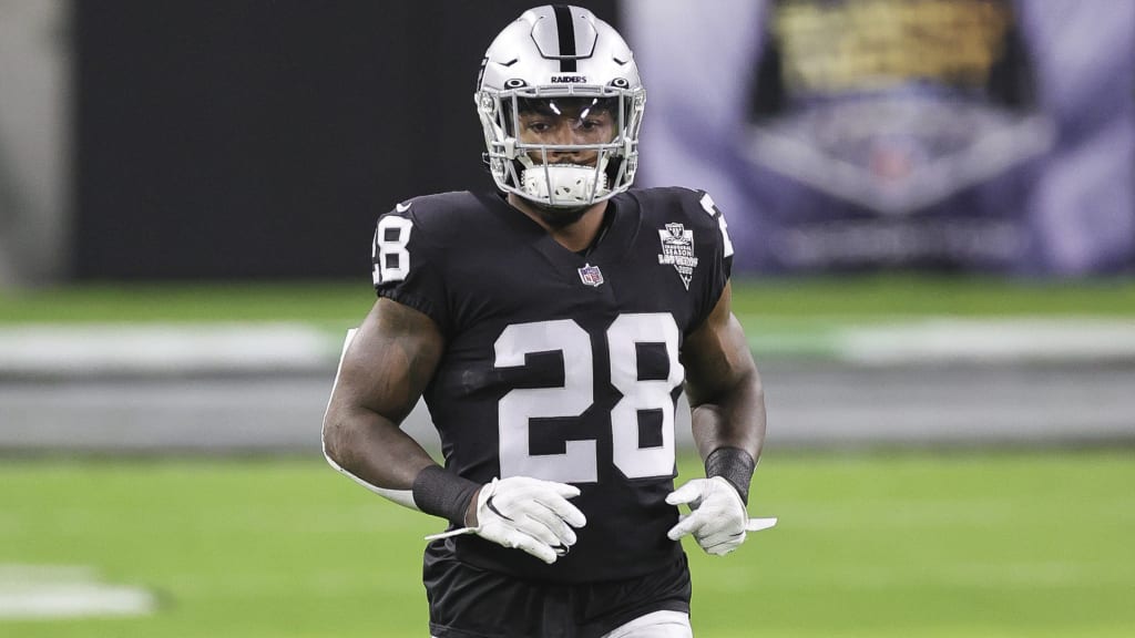 Josh Jacobs barbecuing Las Vegas Raiders' opponents 