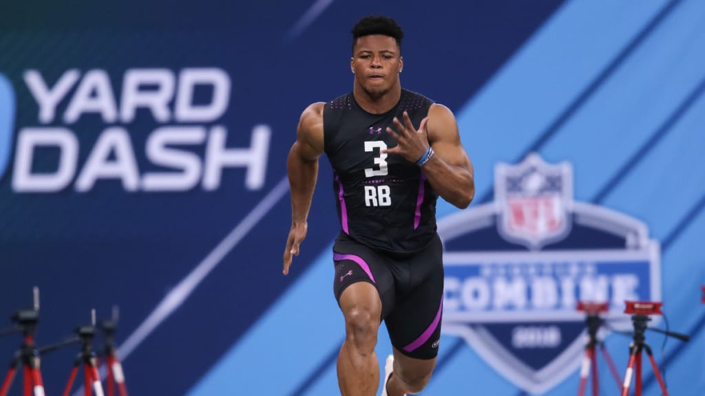 2023 NFL combine results: Georgia pass-rusher outruns Saquon Barkley in 40-yard  dash, outjumps DK Metcalf 