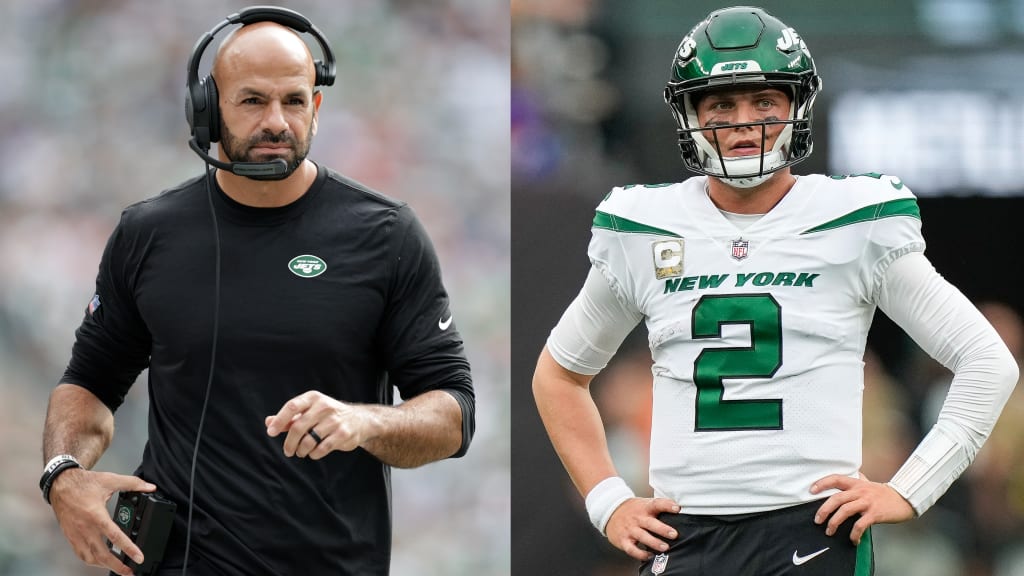 Why did the Jets bench Zach Wilson? Robert Saleh explains QB needs