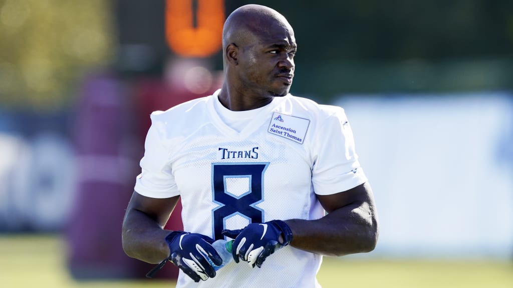 The Atlanta Falcons are a great fit for former Titan Adrian Peterson