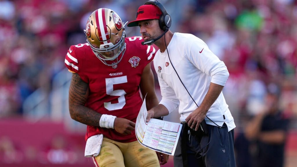 49ers head coach Kyle Shanahan needs Trey Lance to be good