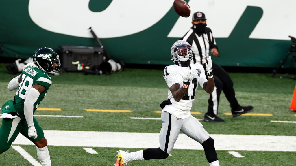 Carr-to-Ruggs TD leaves Jets winless