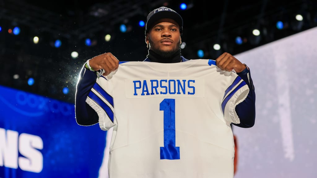 Micah Parsons is headed to the Dallas Cowboys as the 2021 NFL Draft's No.  12 overall pick 