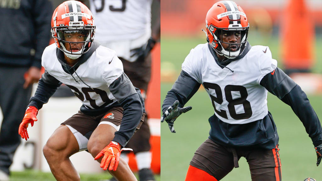 Browns LB Jeremiah Owusu-Koramoah, CB Greg Newsome II change