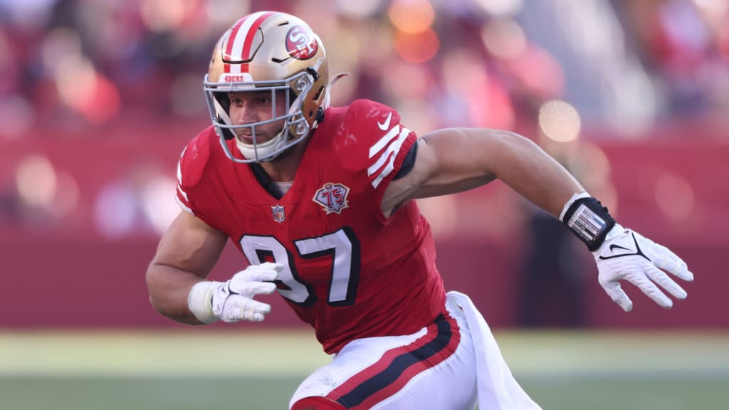 Niners DE Nick Bosa: Cowboys OTs Tyron Smith and La'el Collins are