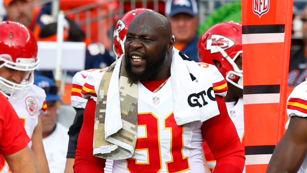 Tamba Hali to bang the drum at Sunday's playoff game