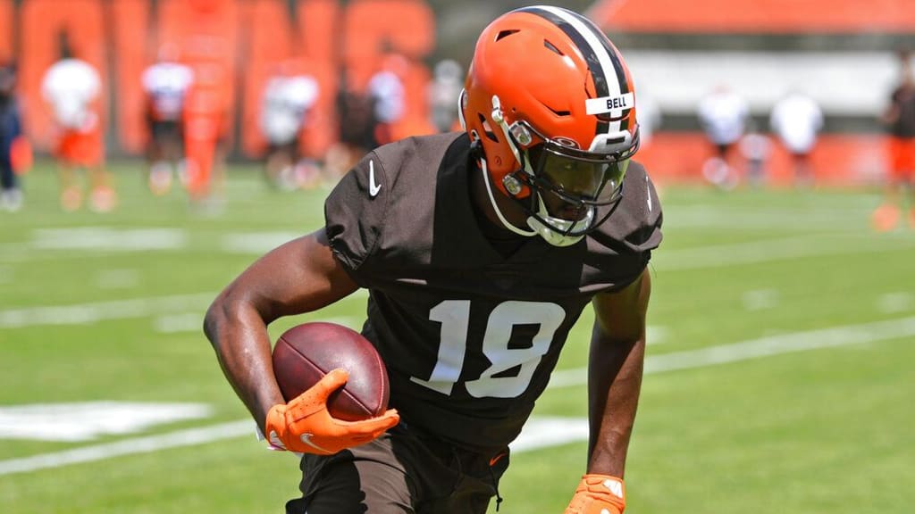 Receiver David Bell ruled out for the Cleveland Browns against Ravens