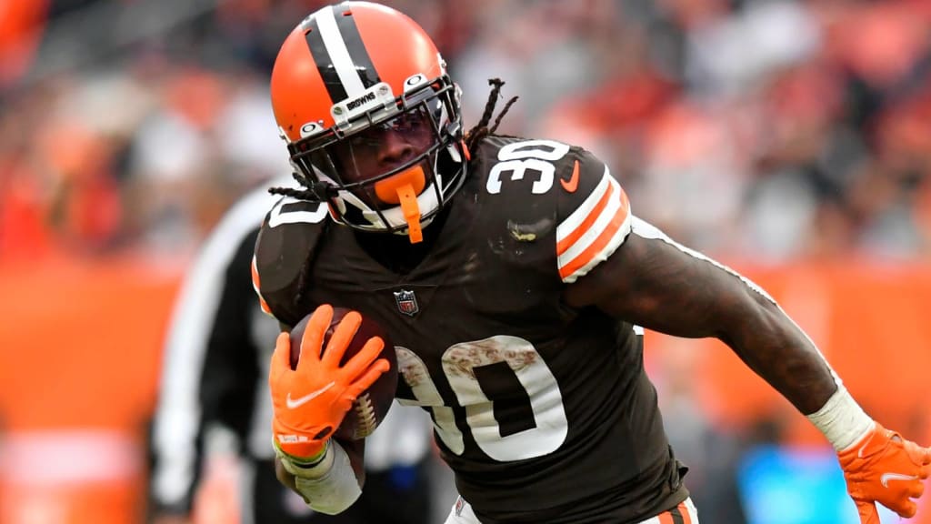 Cleveland Browns: D'Ernest Johnson highlights historic rushing season