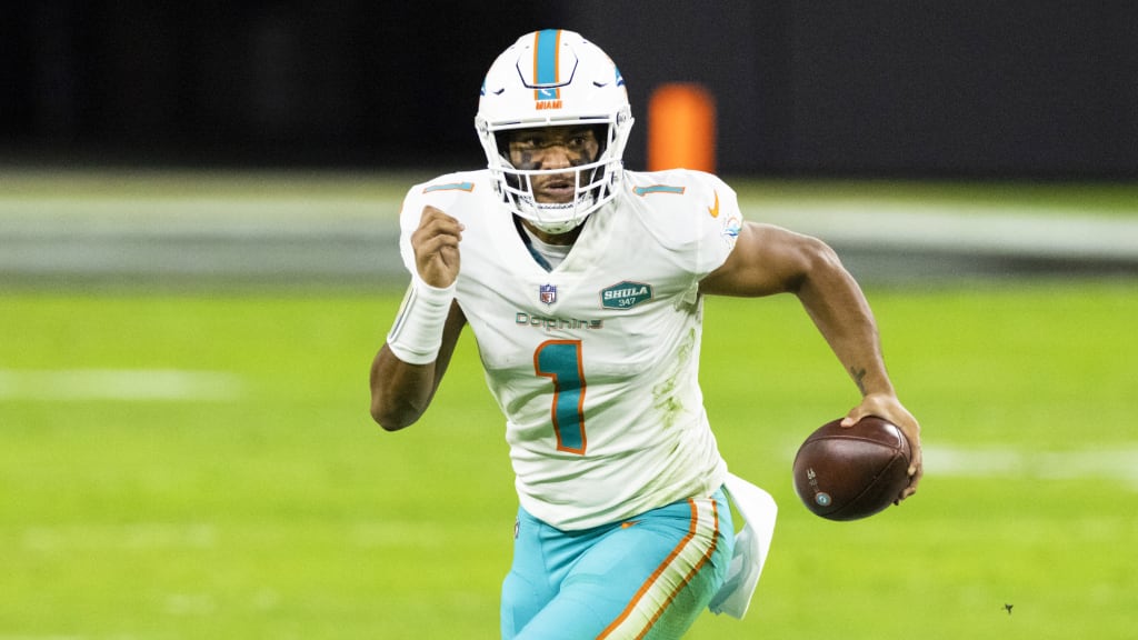 Dolphins rookie Tua Tagovailoa shoots up the jersey-sales charts