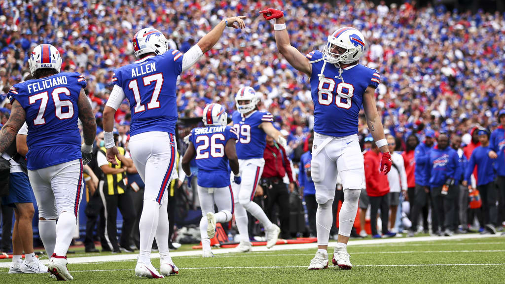 Bills TE Dawson Knox can join two Hall of Famers on Sunday - A to Z Sports