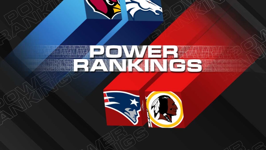 Nfl Power Rankings Draft Lifts Cardinals Broncos Patriots Fall