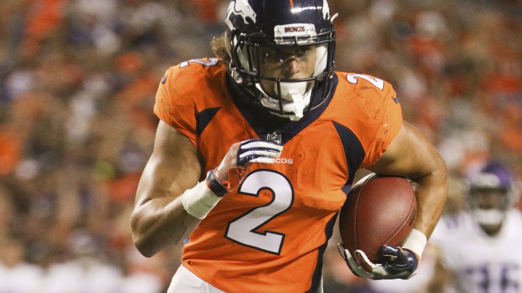 Phillip Lindsay asks Terrell Davis if he can 'rock' No. 30