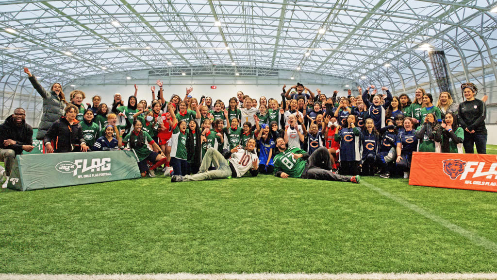 New York Jets and Chicago Bears announce first-ever UK NFL Flag league for  girls