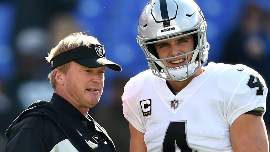 Raiders' Derek Carr, Jon Gruden break down rough game vs. Jets