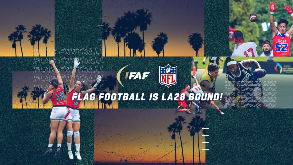 NFL busca inserir o Flag Football no programa olímpico de Los Angeles 2028  - Surto Olímpico