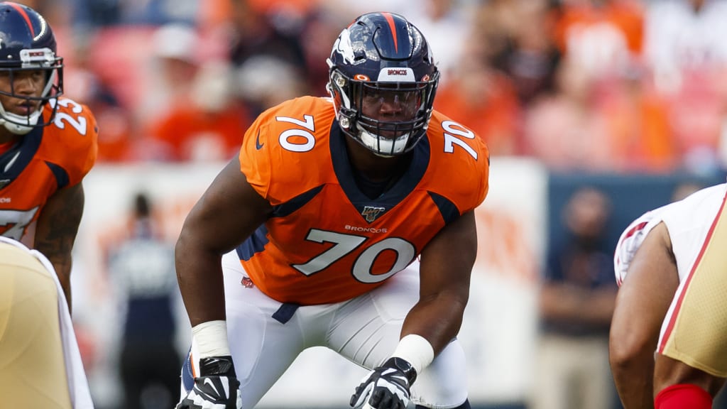 Broncos tackle Ja'Wuan James crosses hurdle in return from injury