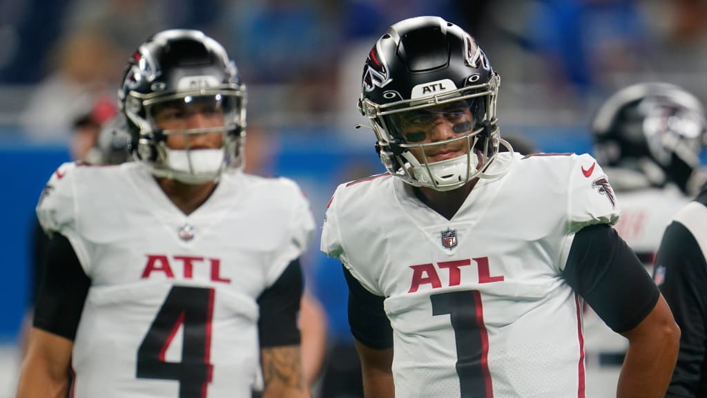 Falcons QB Marcus Mariota both 'hungry to get back on the field again,'  happy to mentor Desmond Ridder