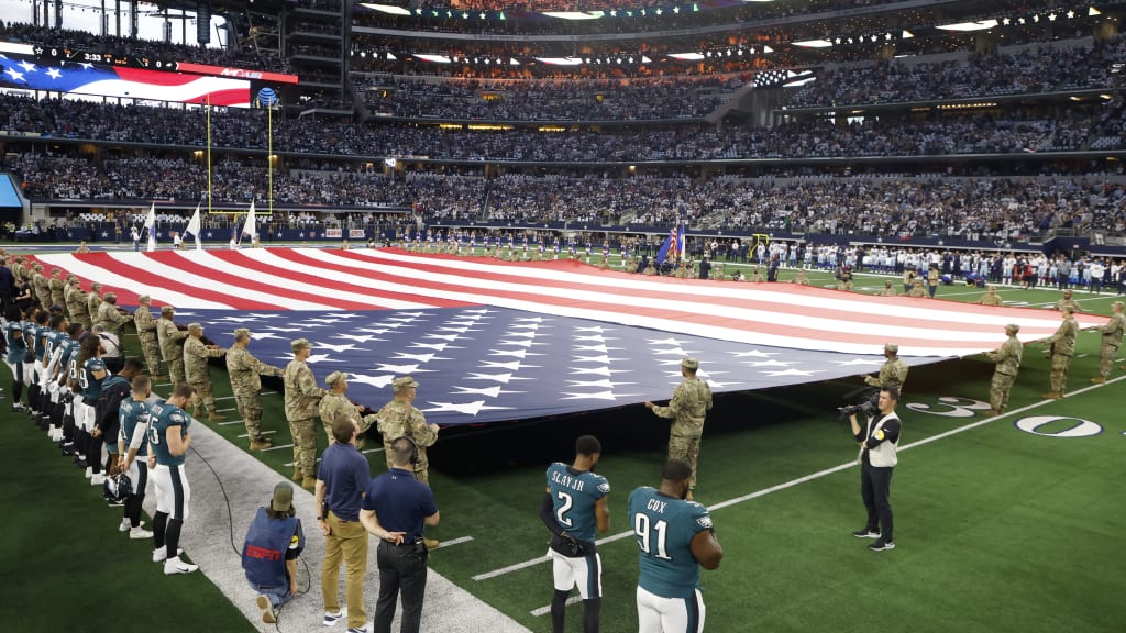 NFL's annual Veterans Day celebrations reveal a staggering level