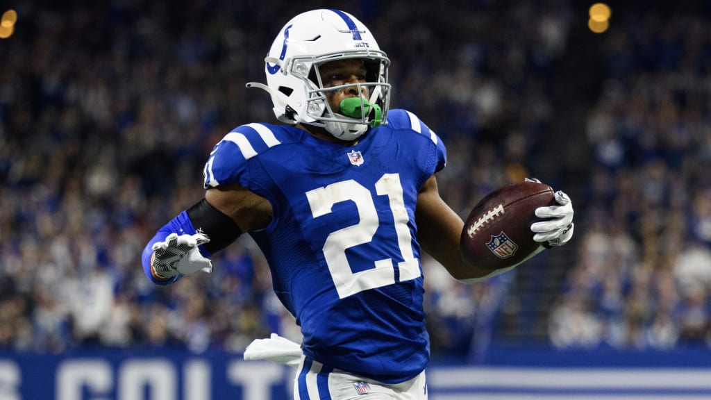 Nyheim Hines' long returns help Colts run past Panthers