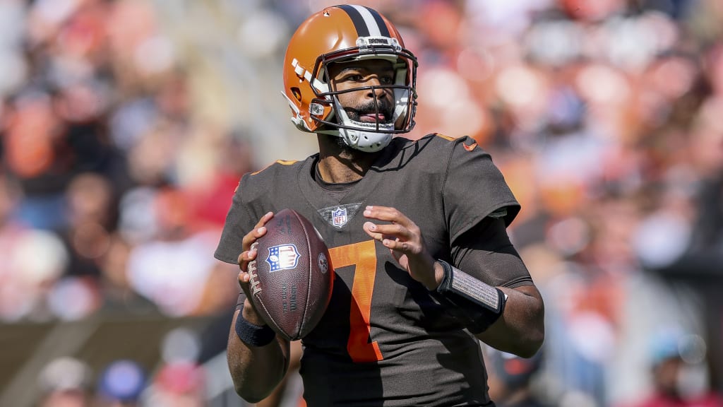 Browns lose game to Falcons on late Jacoby Brissett interception