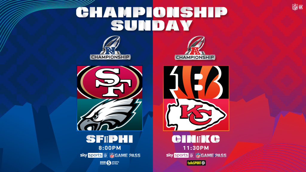 NFL playoffs: Conference Championship games on Sky Sports, NFL News