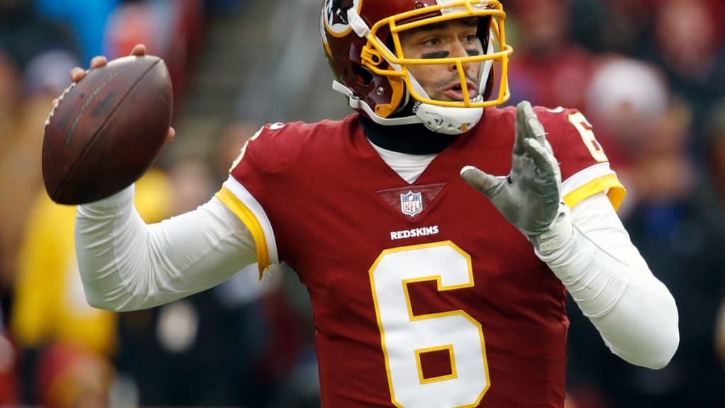 Redskins bench Mark Sanchez in blowout loss to Giants