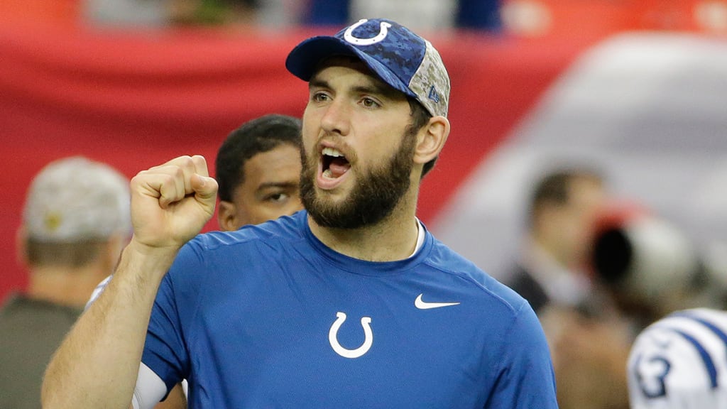 Andrew Luck-led Colts rally to beat Lions 35-33 - The San Diego  Union-Tribune