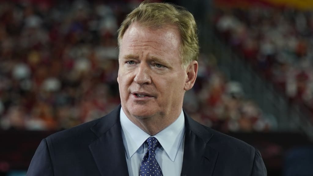 Family members of NFL Commissioner Roger Goodell go long