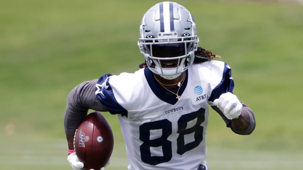 Dallas Cowboys wide receiver CeeDee Lamb (88) walks off the field following  an NFL football gam …