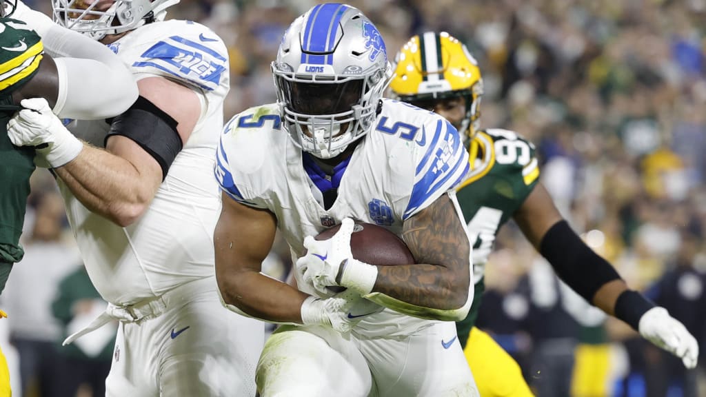 Detroit Lions 34-20 Green Bay Packers: David Montgomery scores