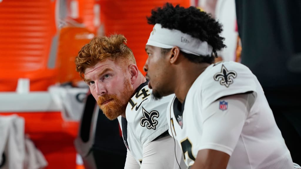 Saints coach Dennis Allen not ready to bench QB Andy Dalton for