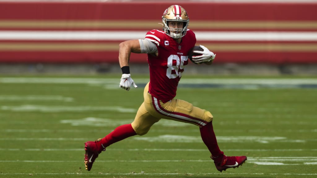 49ers star TE George Kittle ruled out vs. Jets with knee sprain