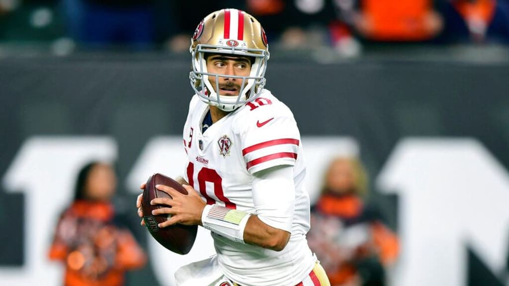 Jimmy Garoppolo not worried about his future as 49ers starting QB