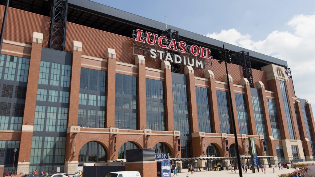 NFL Scouting Combine in Indianapolis at Lucas Oil Stadium