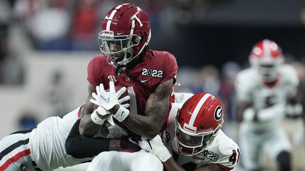 Alabama WR Jameson Williams: 2022 NFL Draft projections