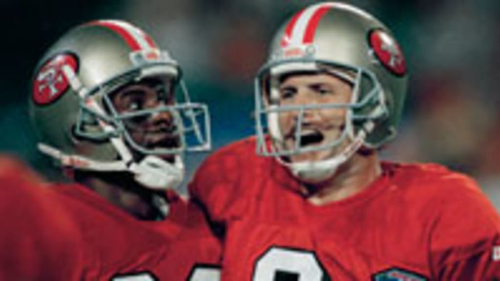 Steve Young & Jerry Rice Signed LE NFL Record Touchdown Duo Logo