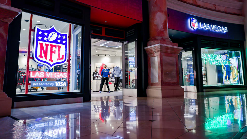 NFL, Legends to open major Las Vegas retail store at Caesars shops