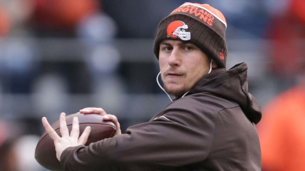 Cleveland Browns name Johnny Manziel starting quarterback for remainder of  season