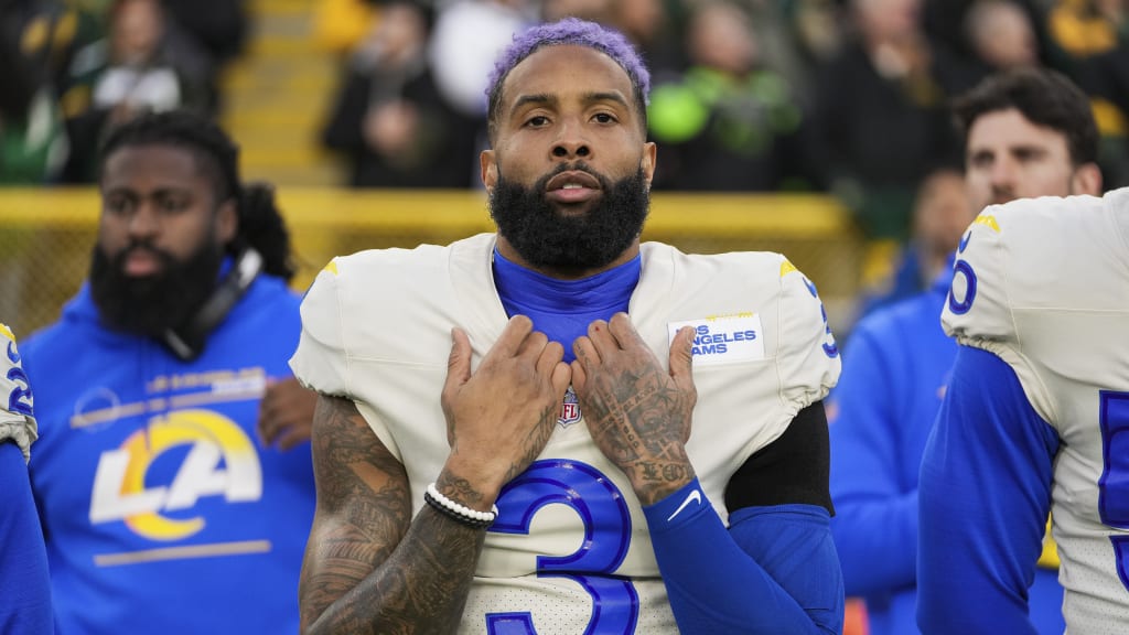 Odell Beckham Jr.'s status for Rams-Jaguars up in the air due to hip injury