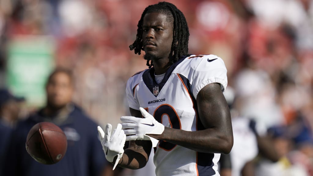 Denver Broncos WR Jeudy injures hamstring