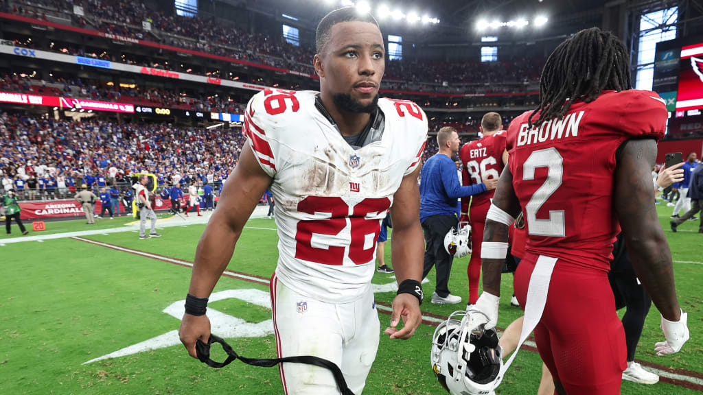 Giants rule out RB Saquon Barkley (ankle) for 'Thursday Night