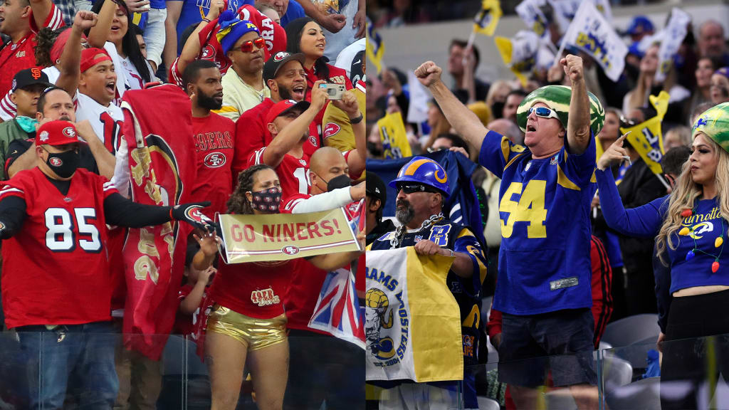 49ers Fans Take Over SoFi Stadium For NFC Championship Game