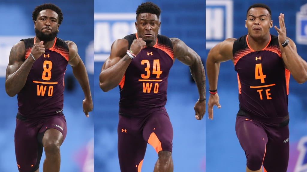 Ole Miss WR D.K. Metcalf's 2019 NFL Scouting Combine workout