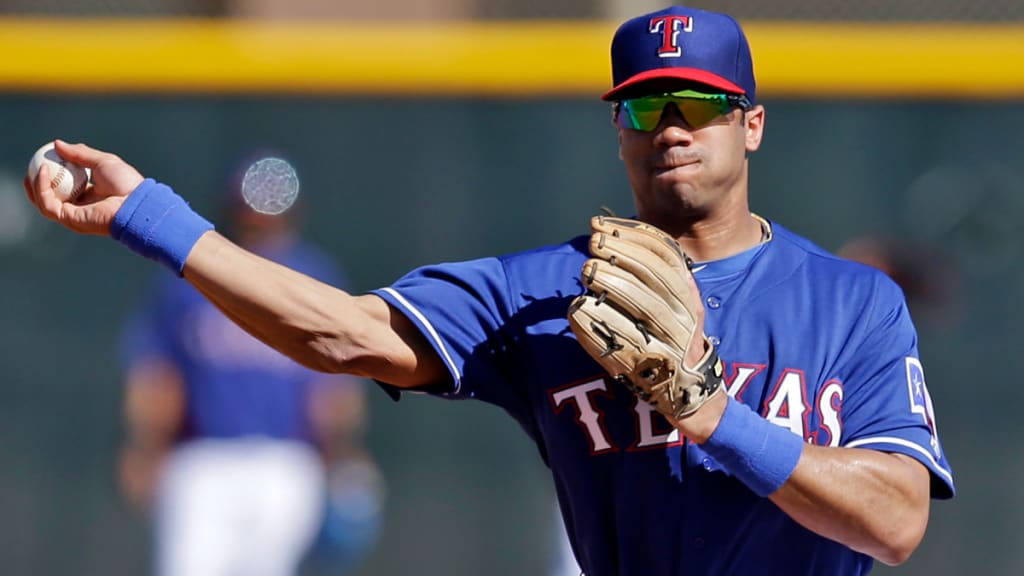 Russell Wilson at Texas Rangers Spring Training