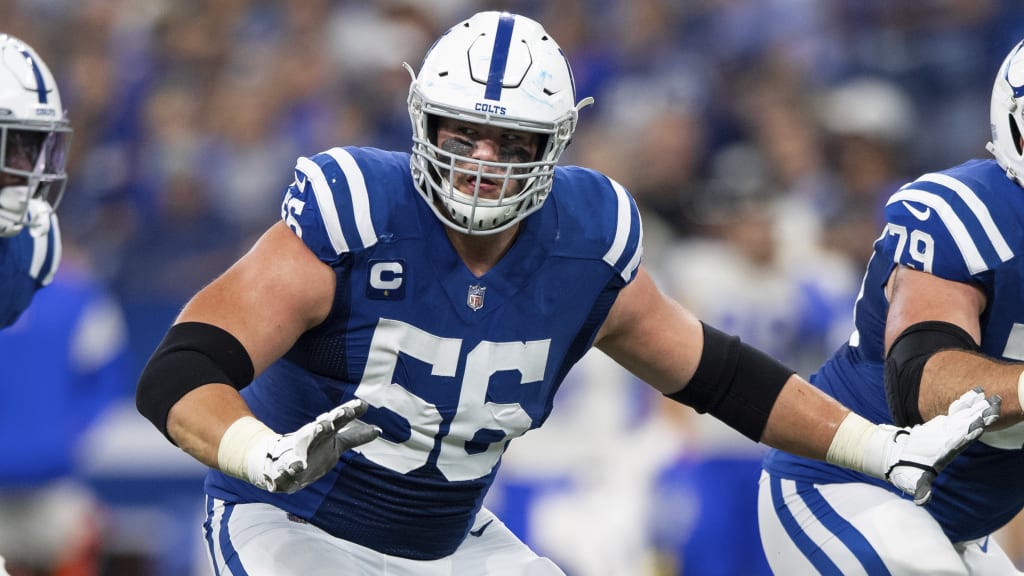 Indianapolis Colts guard Quenton Nelson and running back Jonathan