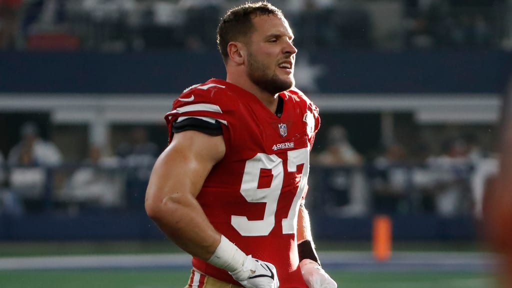 NFL on X: BREAKING: 49ers, DE Nick Bosa agree to terms on 5-year