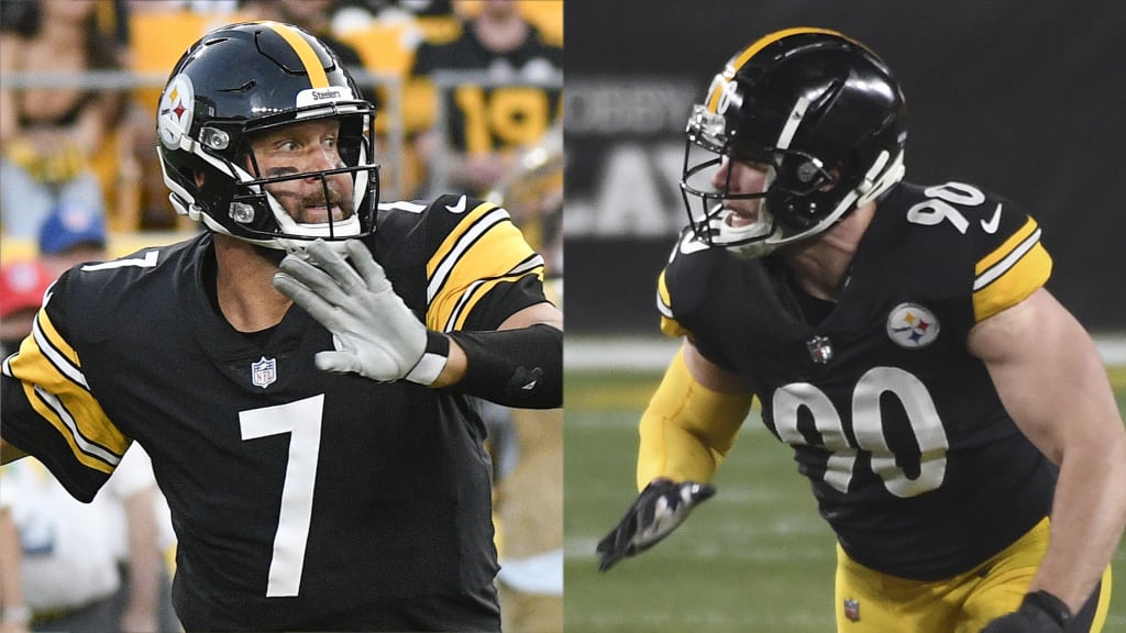 Check out Steelers LB T.J. Watt as he signs a baby at training camp