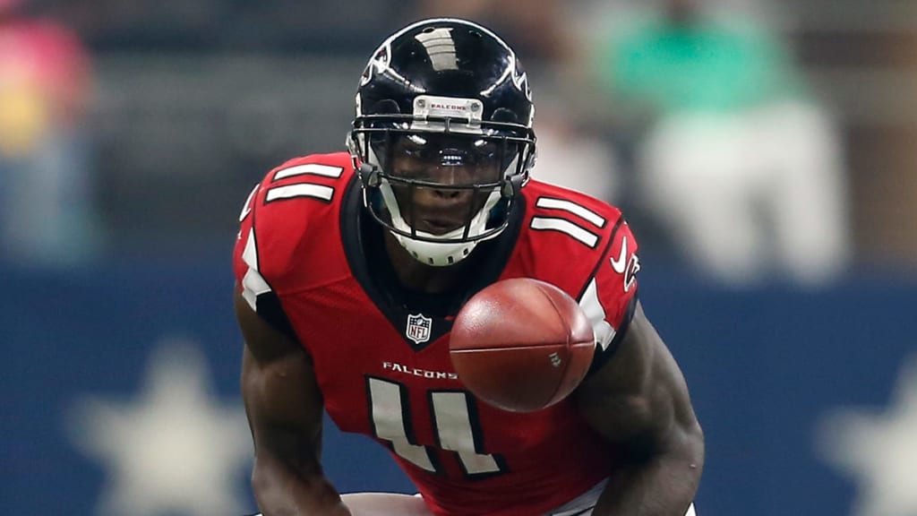 Julio Jones, Falcons wide receiver, keeps a low profile