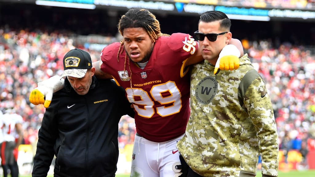 Washington's Chase Young ruled out for Sunday's game vs. Ravens